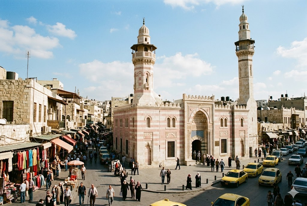 アル・フセーニ・モスク(Al-Husseini Mosque)の外観